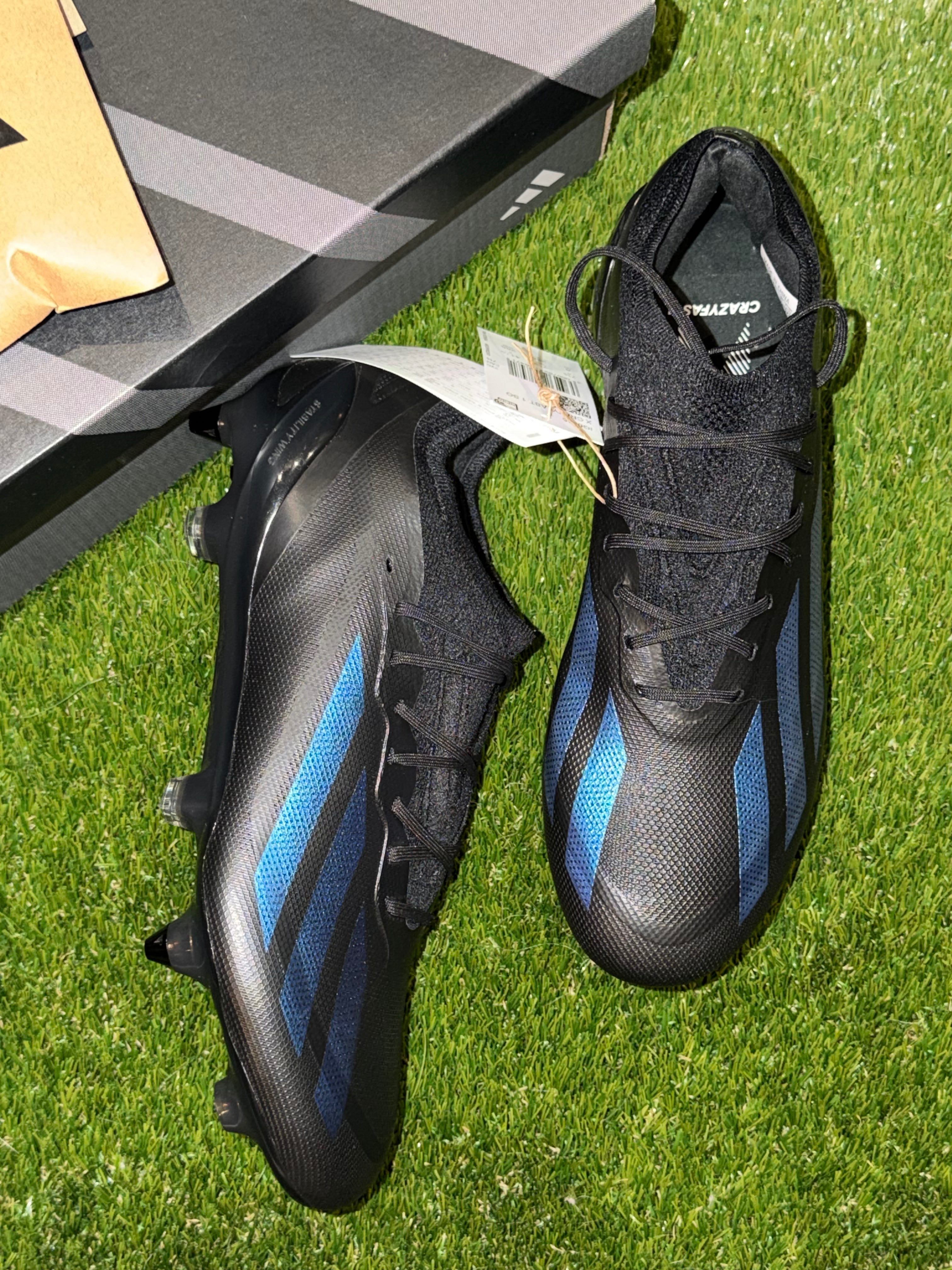 Adidas Crazyfast .1 SG Black / Blue 