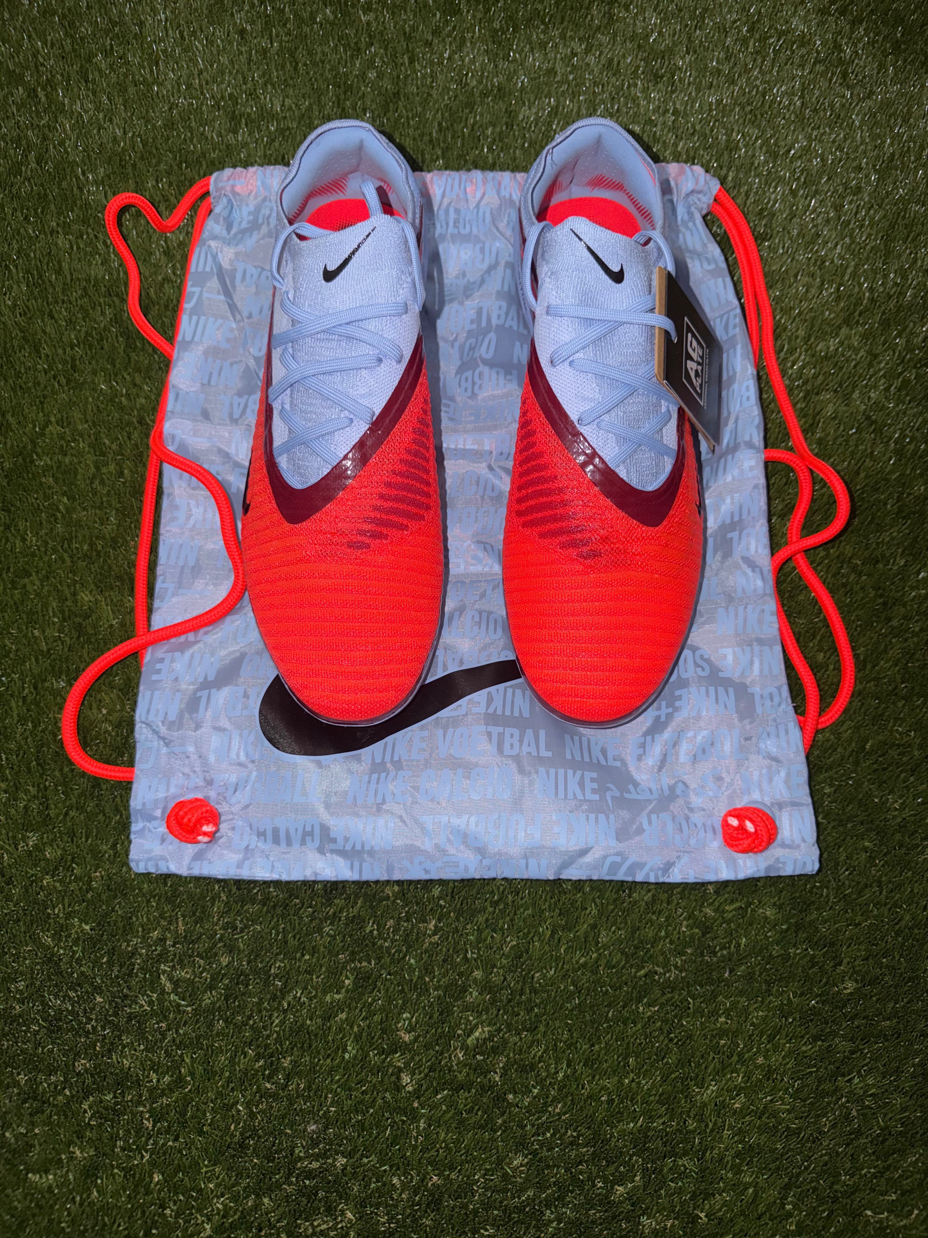Nike Phantom 6 Elite AG Sole Plate Grey Red / Orange