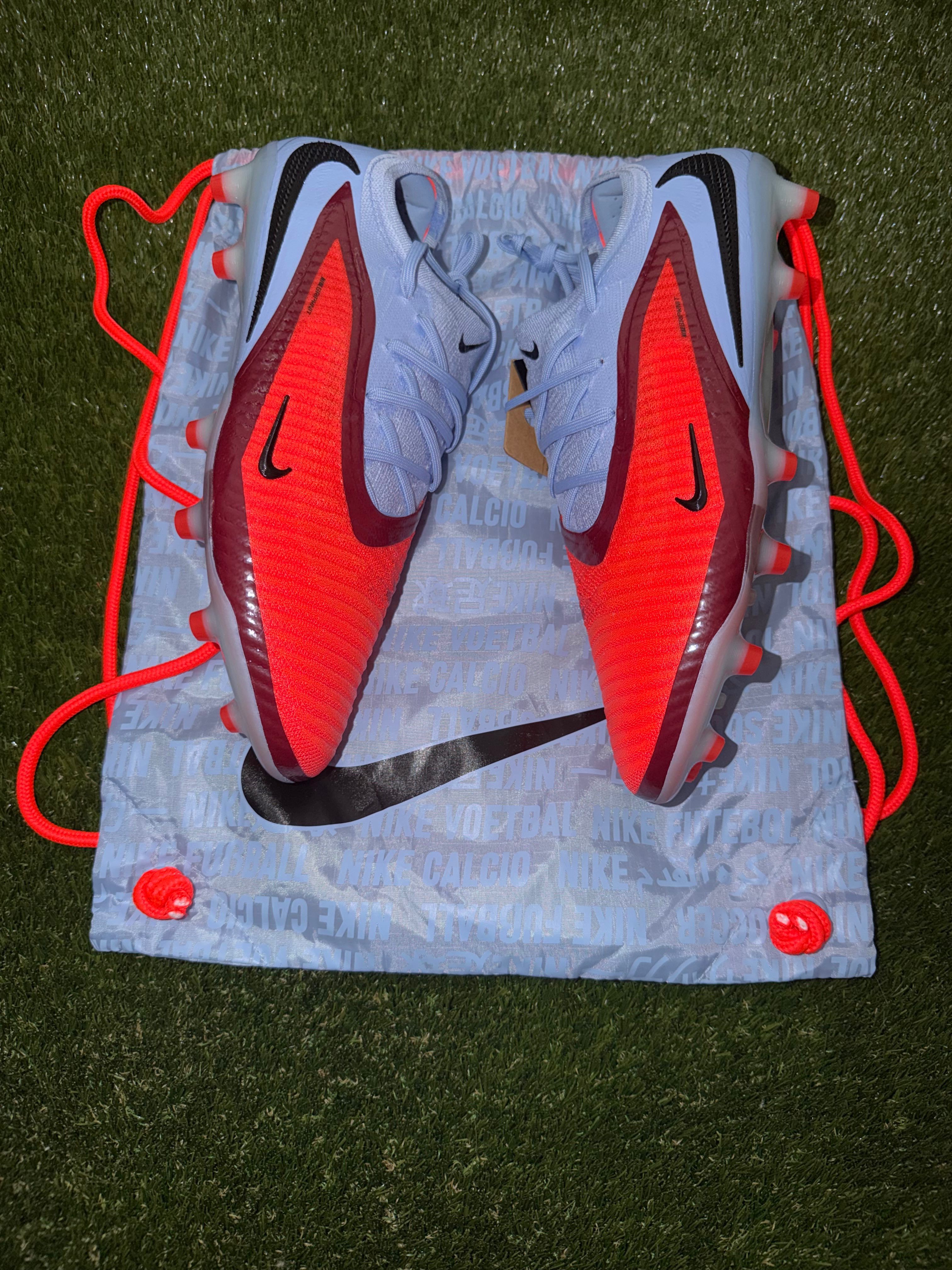 Nike Phantom 6 Elite AG Sole Plate Grey Red / Orange