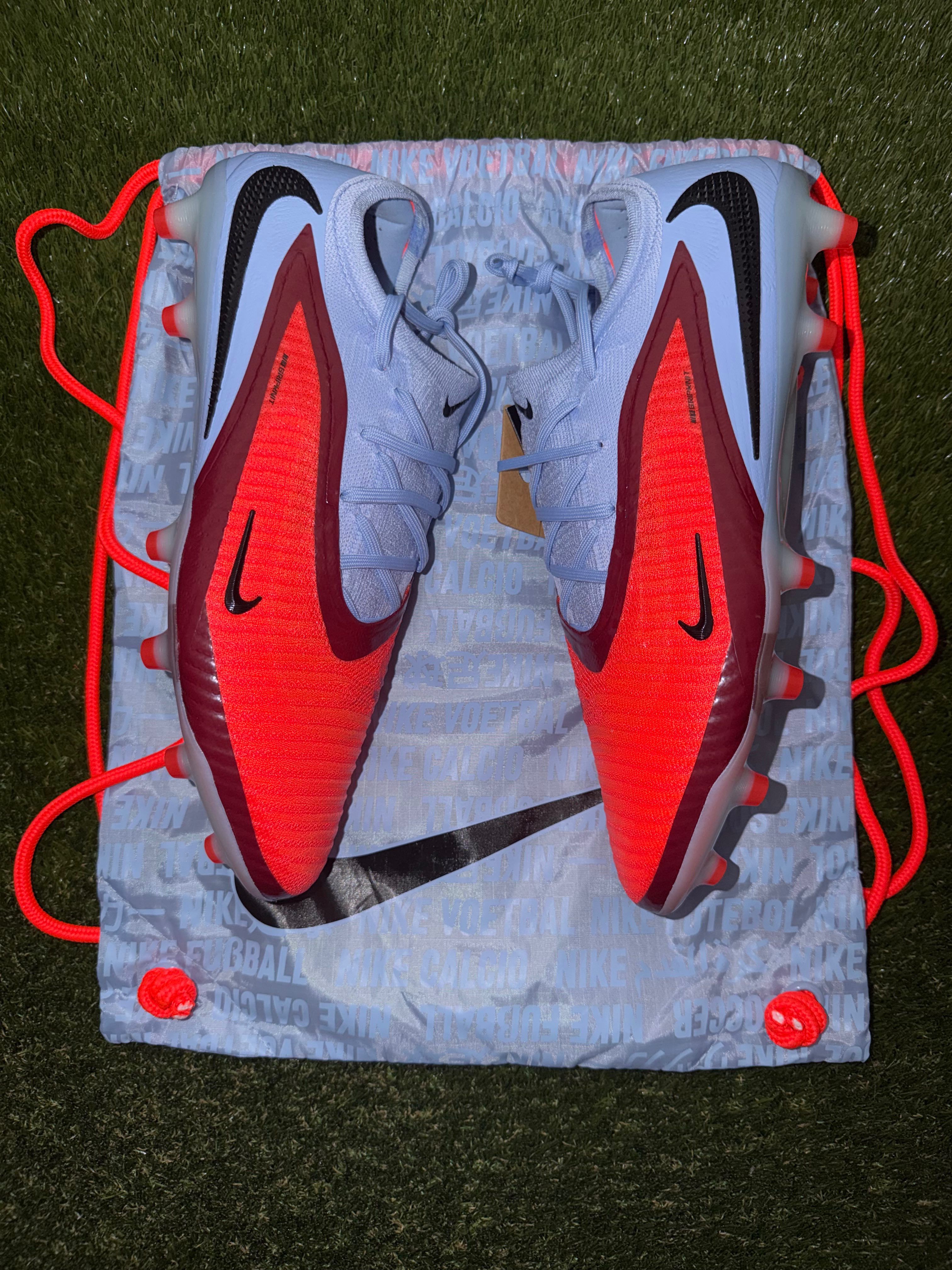 Nike Phantom 6 Elite AG Sole Plate Grey Red / Orange