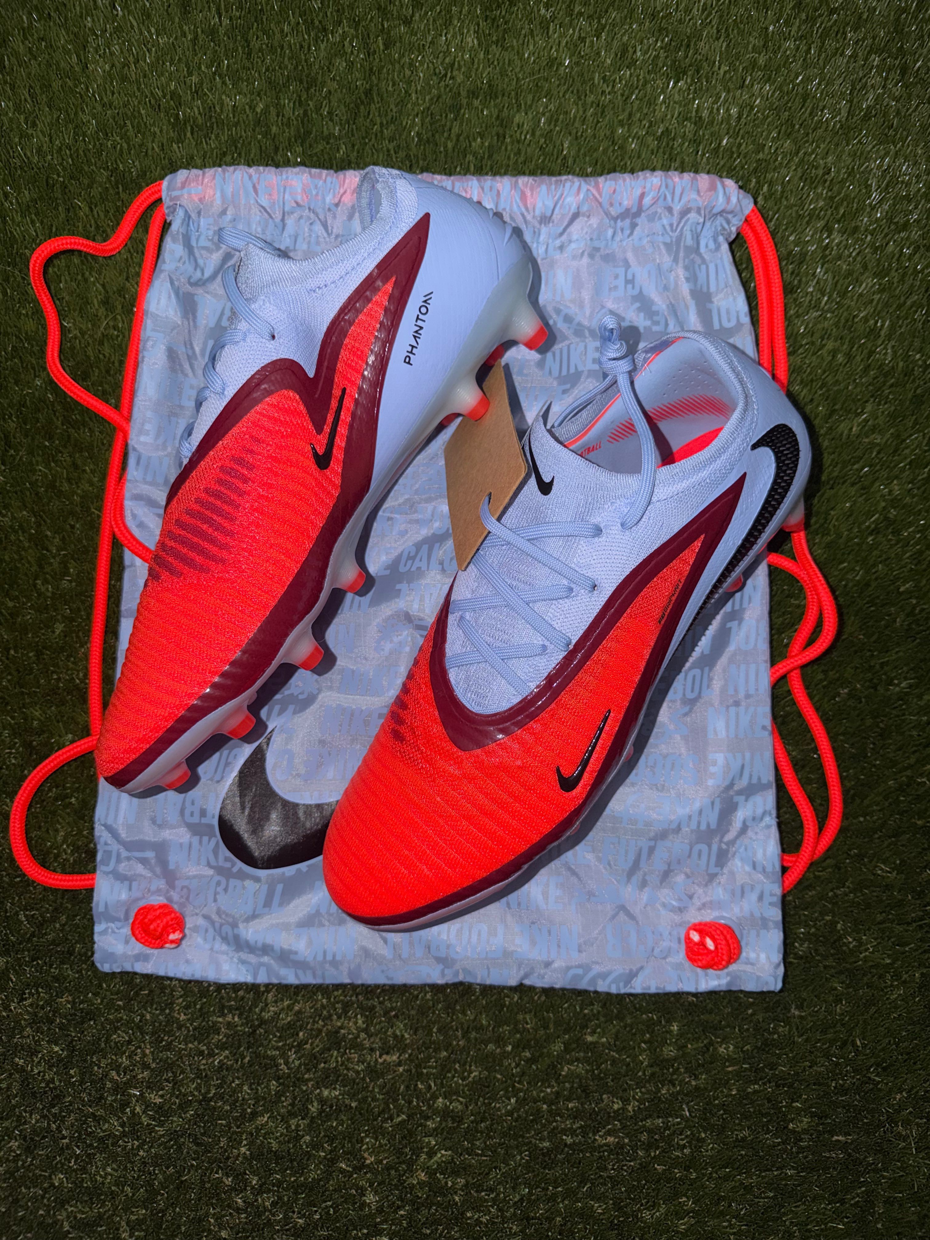 Nike Phantom 6 Elite AG Sole Plate Grey Red / Orange