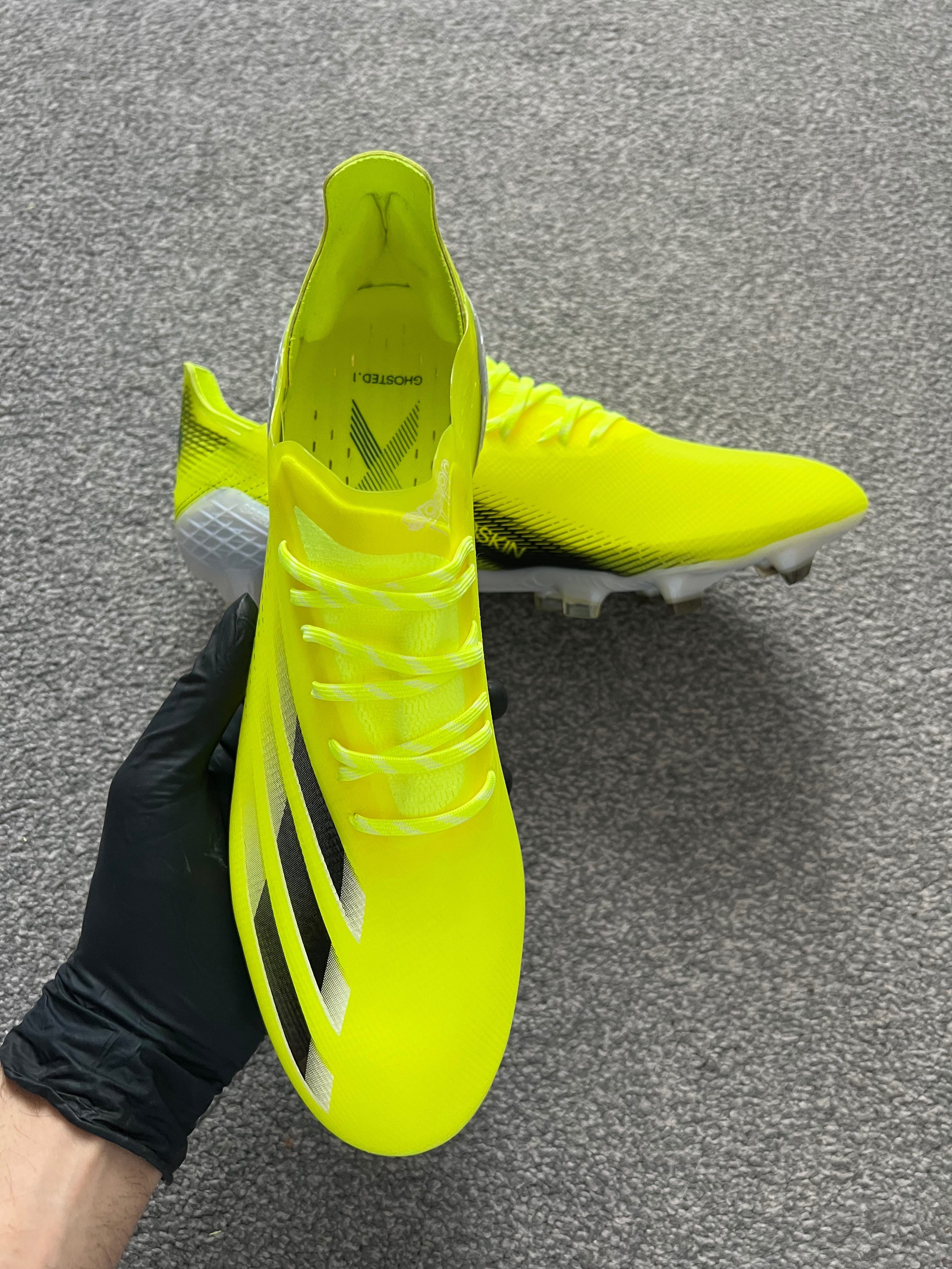 Adidas X Ghosted FG Yellow UK 8.5