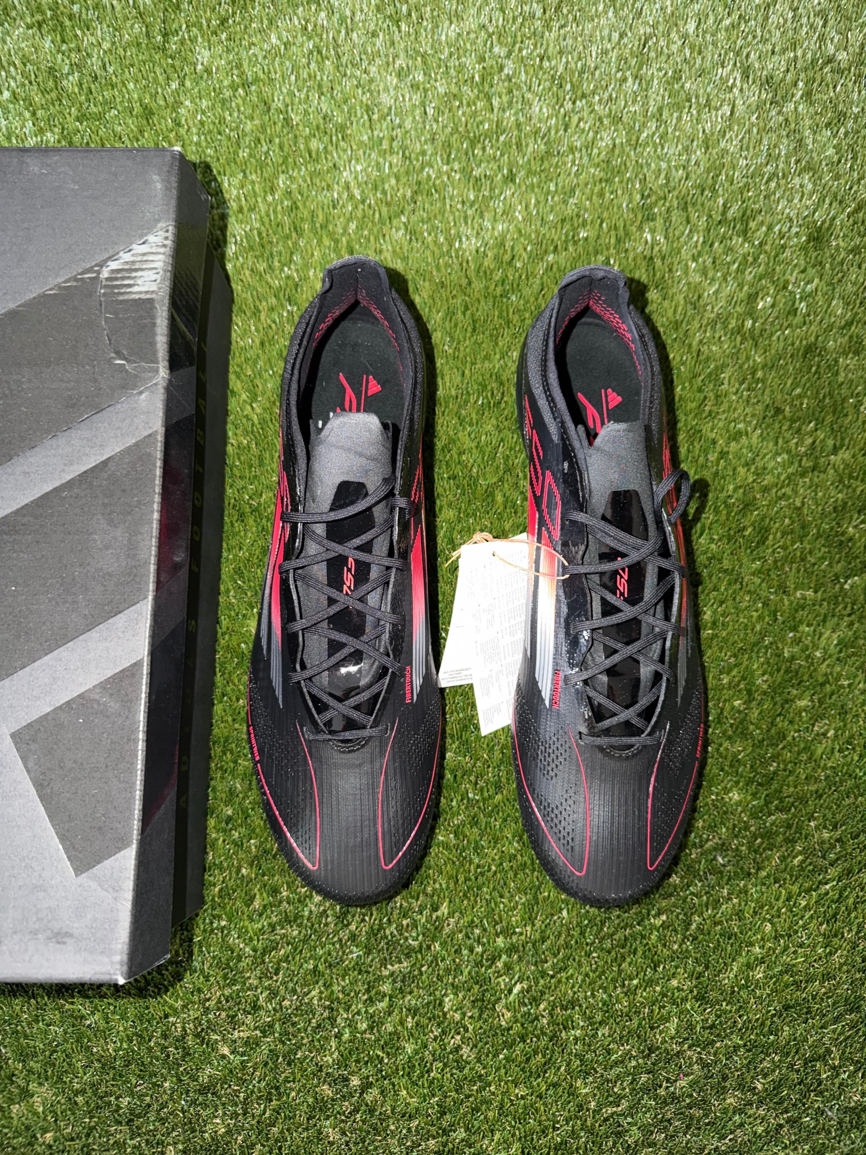 Adidas F50 Elite Laced Firm Ground Black / Red