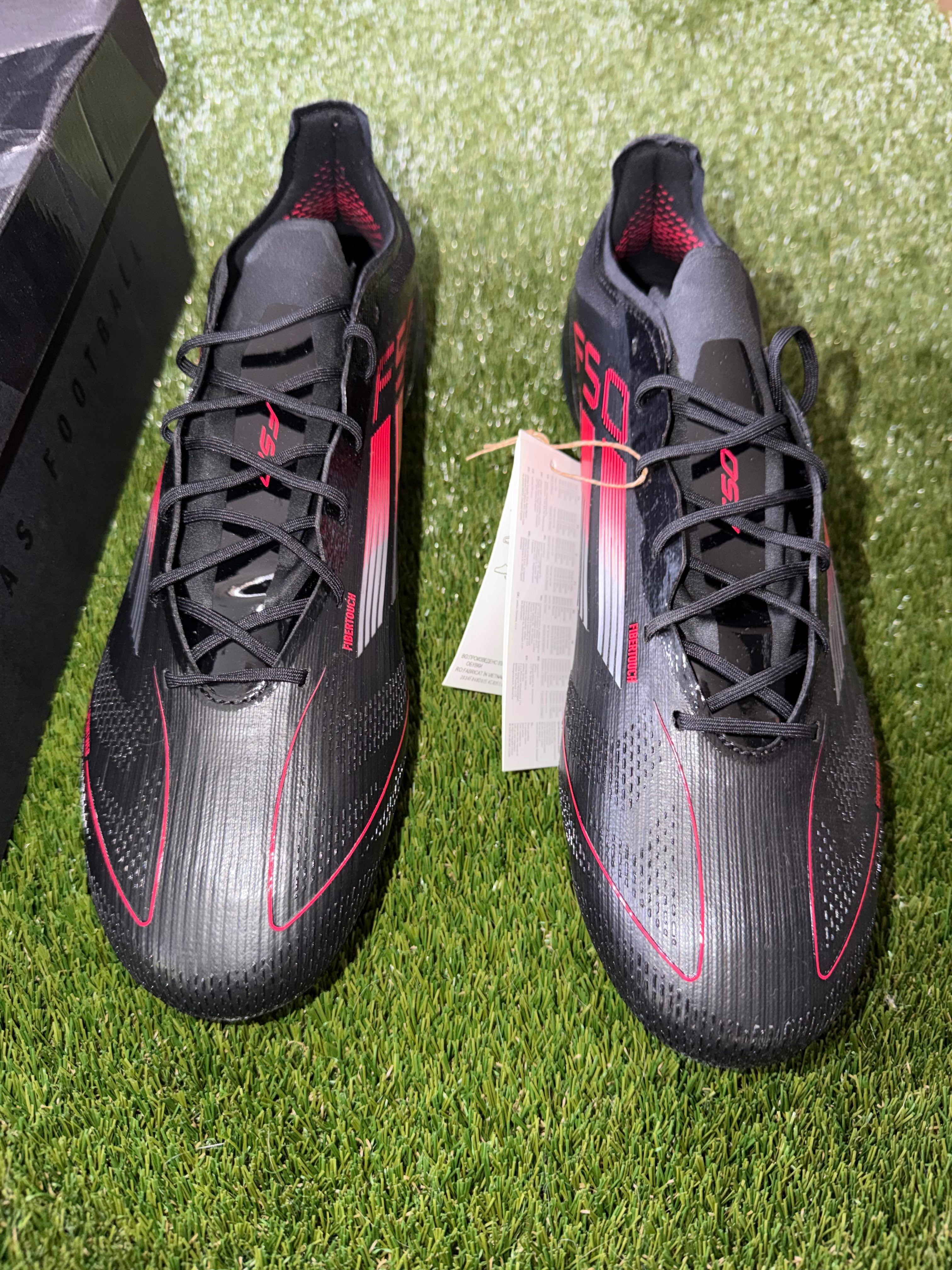 Adidas F50 Elite Laced Firm Ground Black / Red