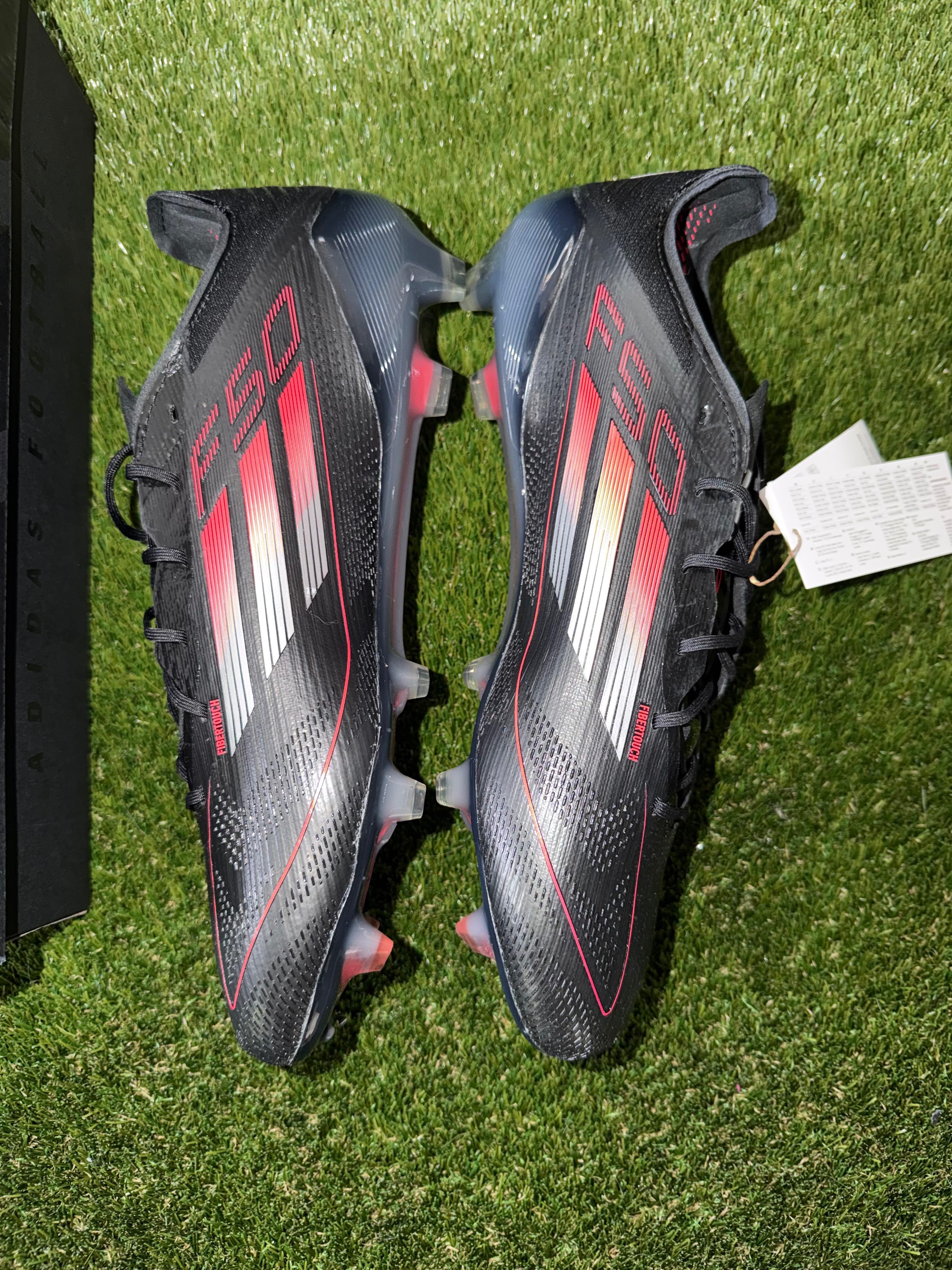 Adidas F50 Elite Laced Firm Ground Black / Red