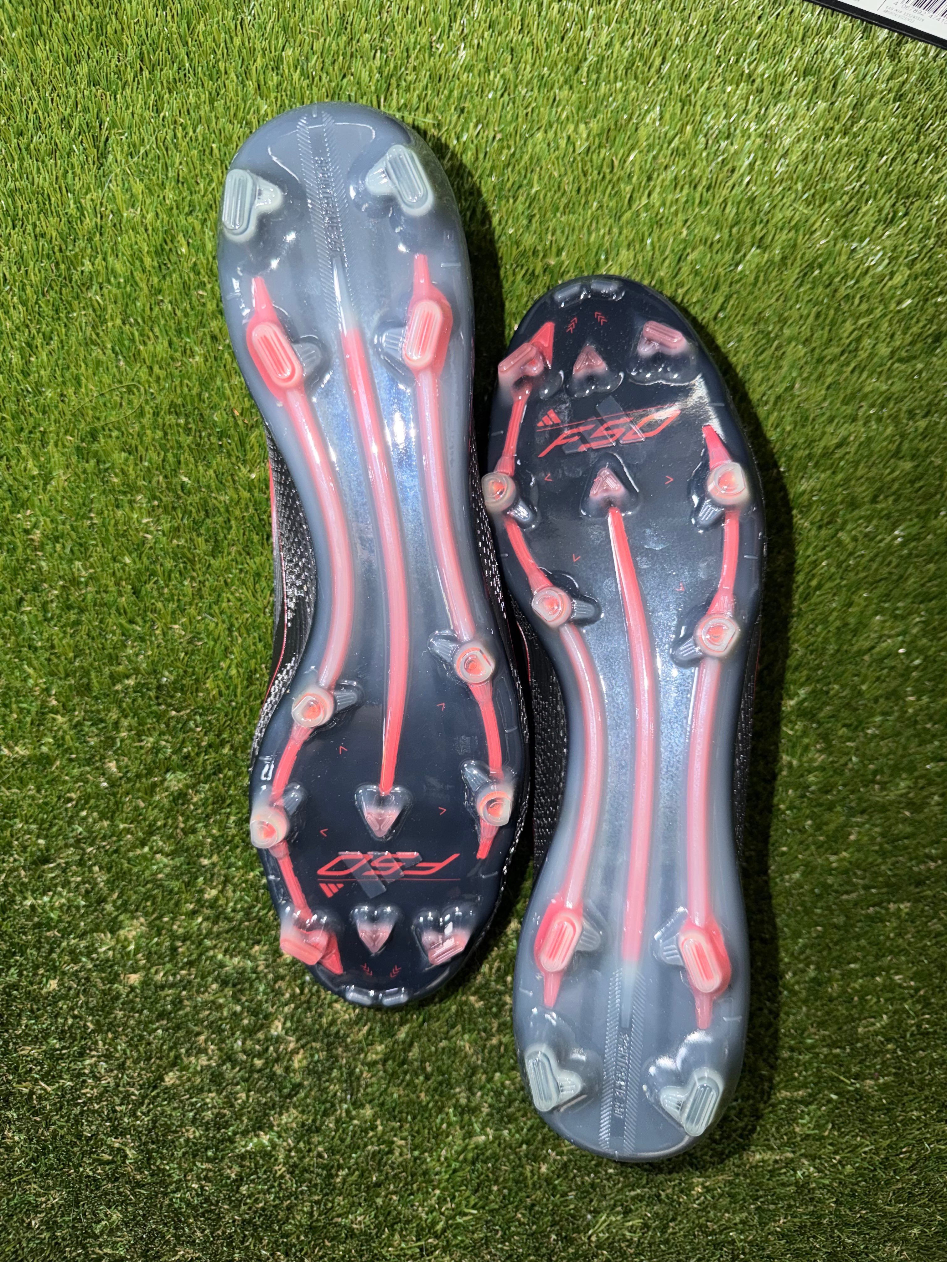 Adidas F50 Elite Laced Firm Ground Black / Red