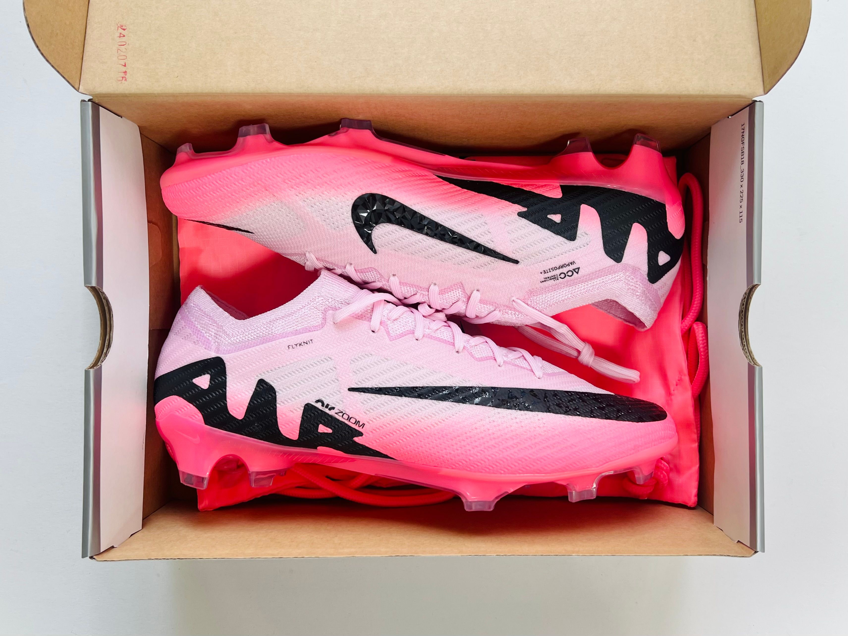 Nike Air Zoom Mercurial Vapor 15 Elite FG Mad Brilliance Pack- Pink Foam / Black