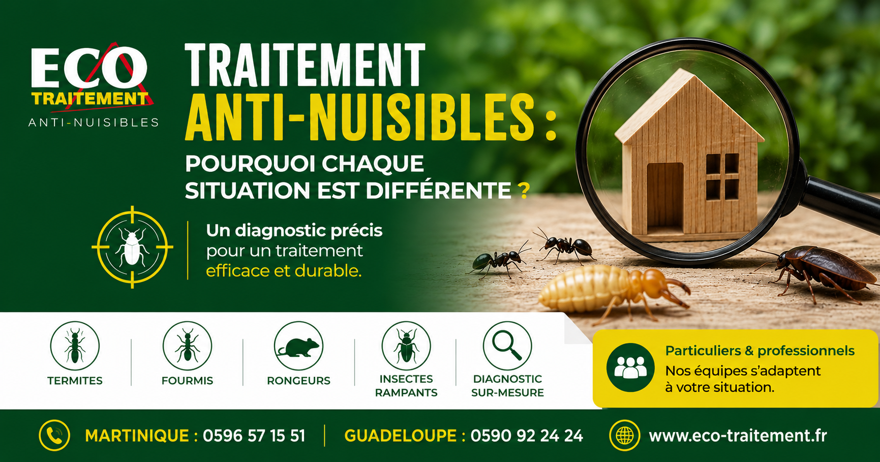 Traitement anti-nuisibles : pourquoi il n’existe pas de solution universelle ?