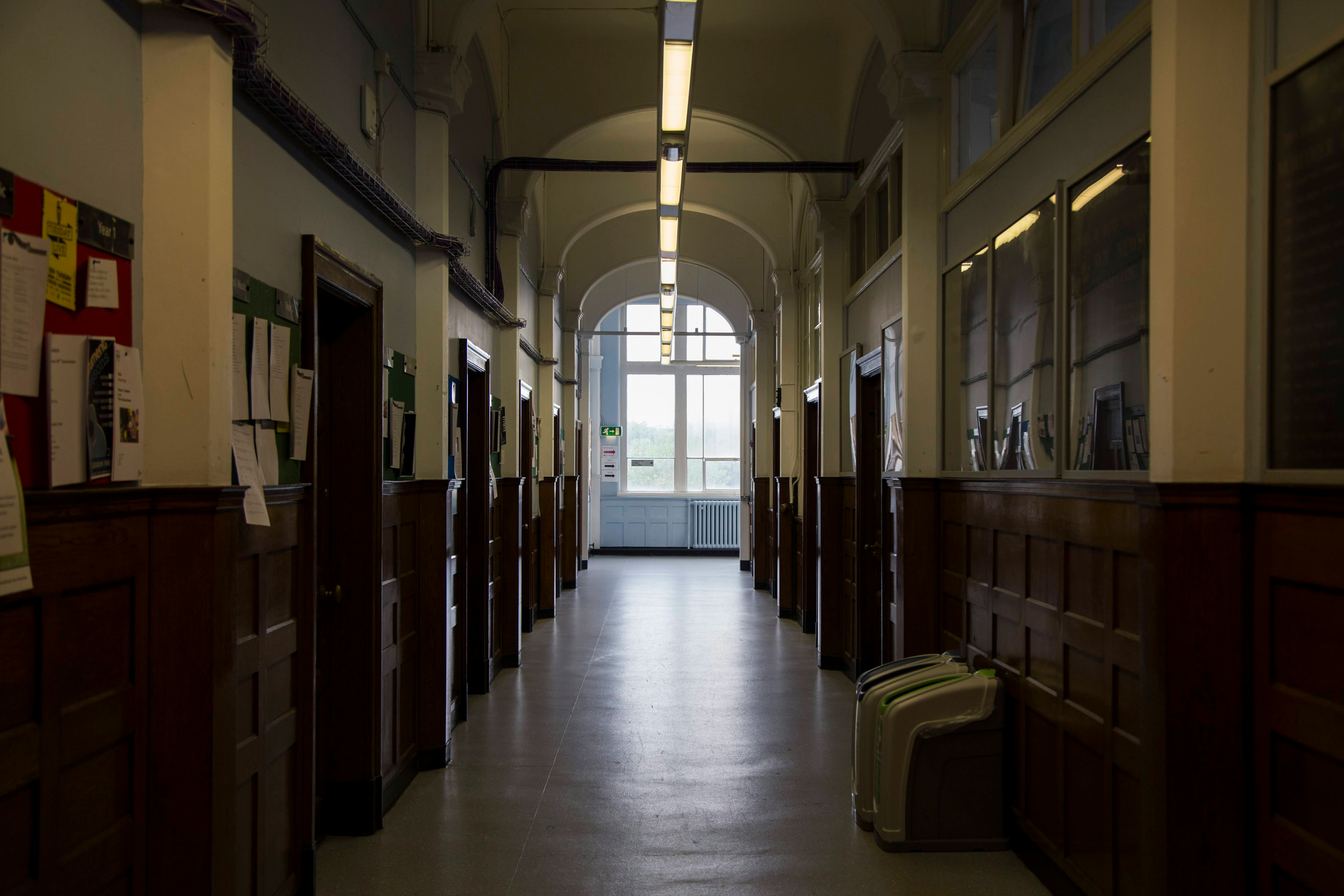 School Corridor 