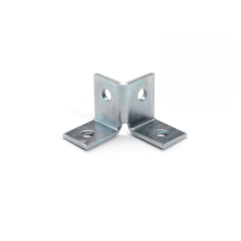 EQUERRE 90° DOUBLE POUR RAIL