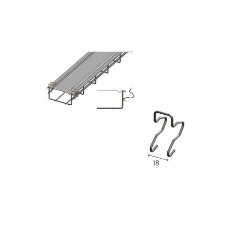 CLIP COUVERCLE CABLE-FIL CLFI (BTE10)
