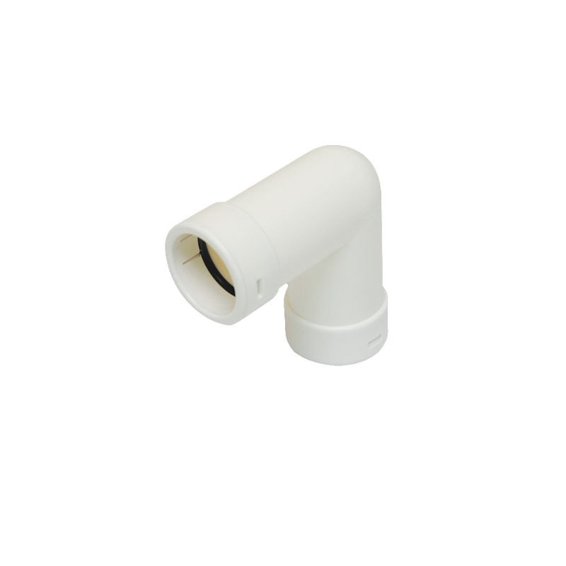 COUDE PVC 90° D-25 BLANC CE/RPD25-C90
