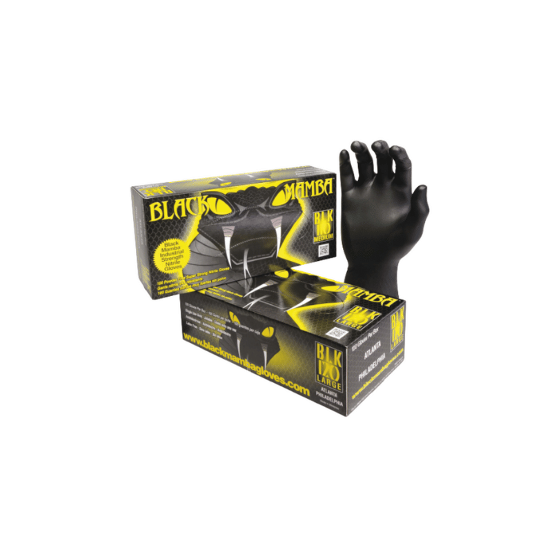 GANTS BLACK MAMBA L NITRILE (QTE 100)