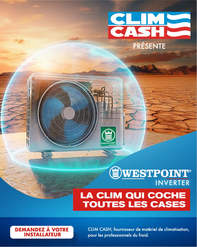 Climatiseur Westpoint Inverter WIM en Guyane