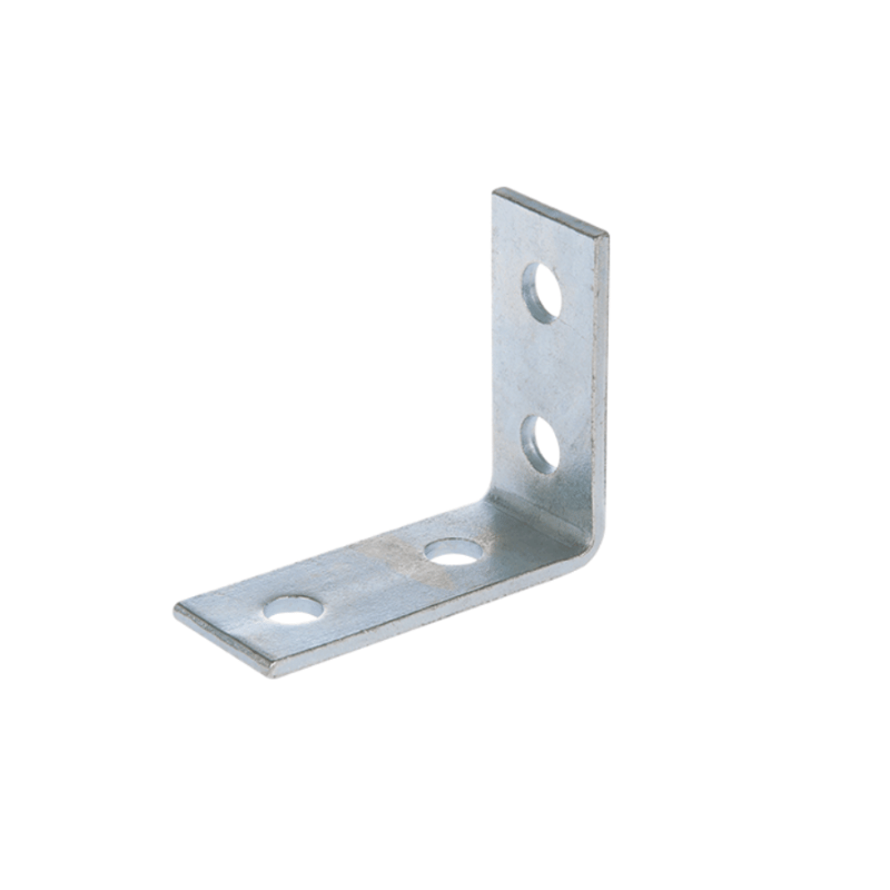 EQUERRE 90° A 4 TROUS POUR RAIL