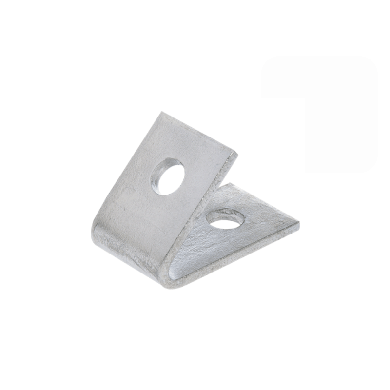 EQUERRE 45° OUVERTE POUR RAIL
