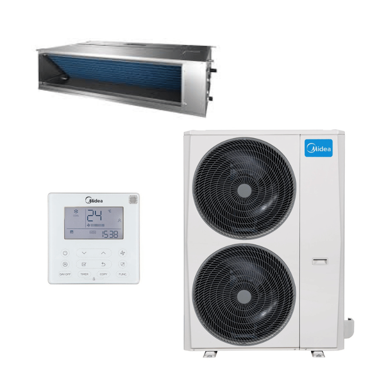 Climatiseur Midea Gainable Inverter MTI/MOE30U-55H tri-380 16kW 60000 Btu/h