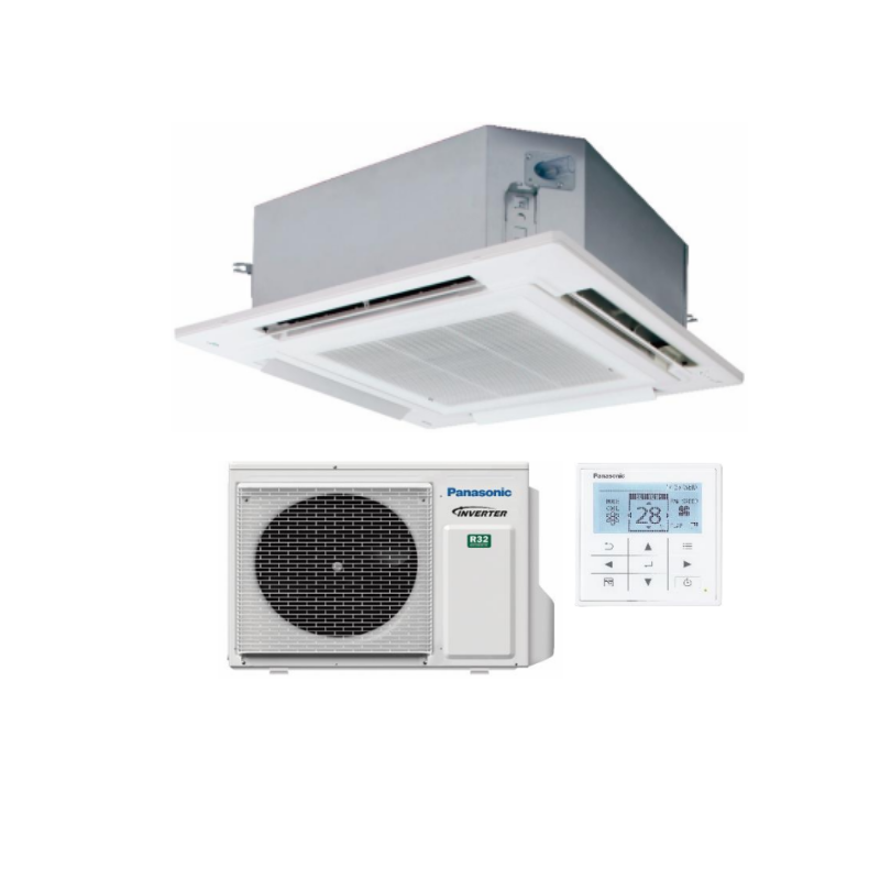 Climatiseur Panasonic Cassette Inverter S-3650PU3E + U-36PZH3E5 220V 3,6 kW 12000 Btu/h