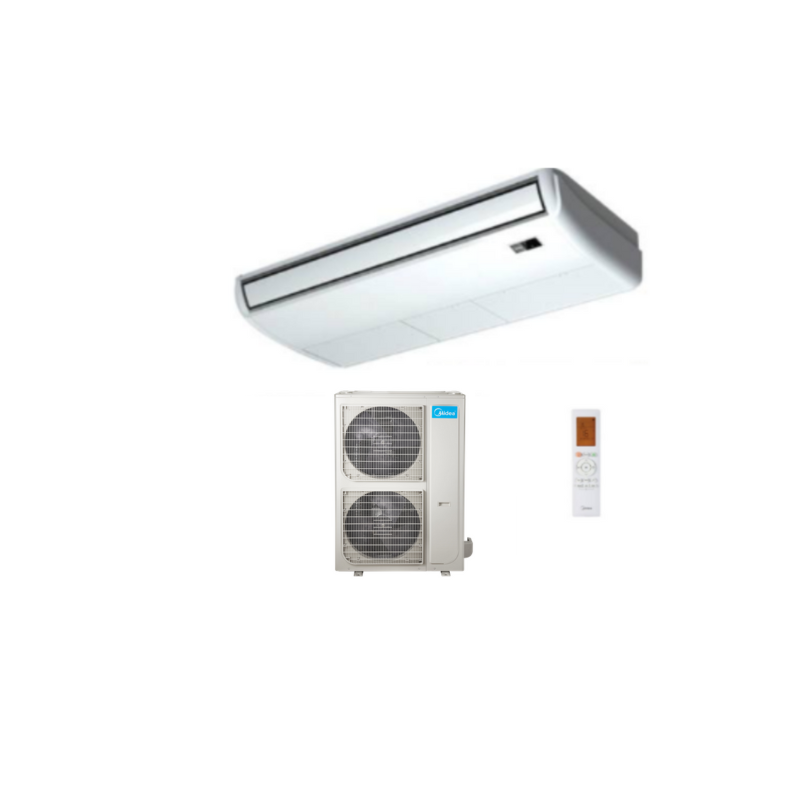 Climatiseur Midea Allège/Plafonnier Inverter MUE/MOE30U-55H tri-380 16 kW 55000 Btu/h