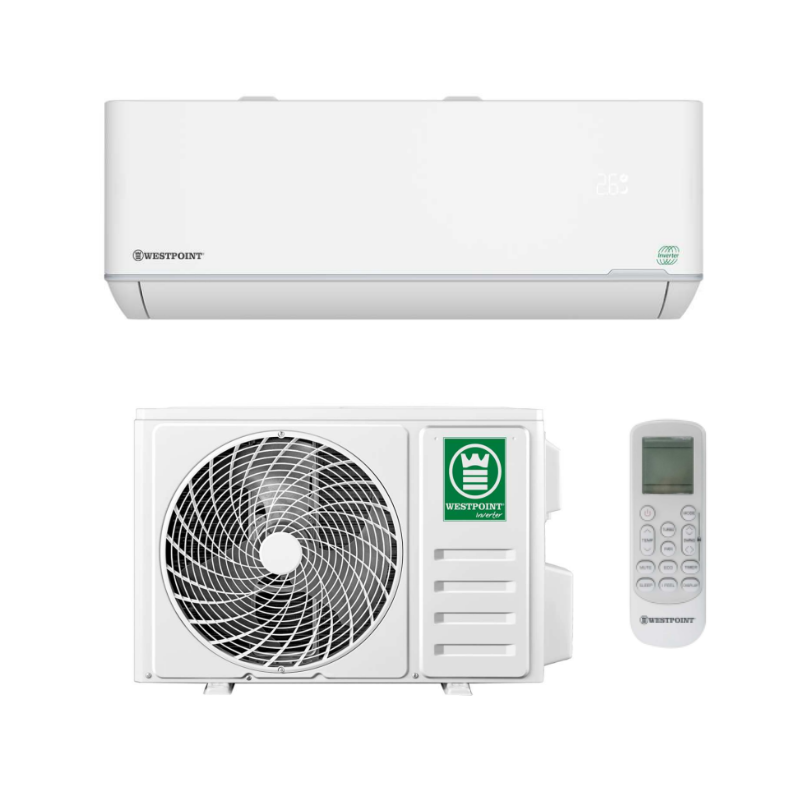 Climatiseur Westpoint Mural Inverter WIM-12322.MH 3,5kW R32*