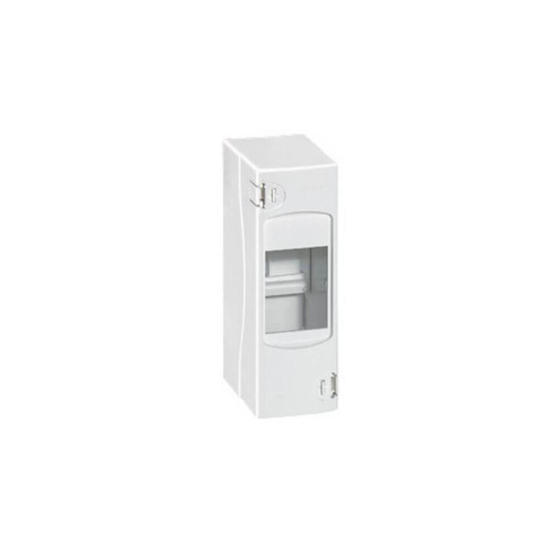 COFFRET CACHE BORNE 2 MODULES BLANC