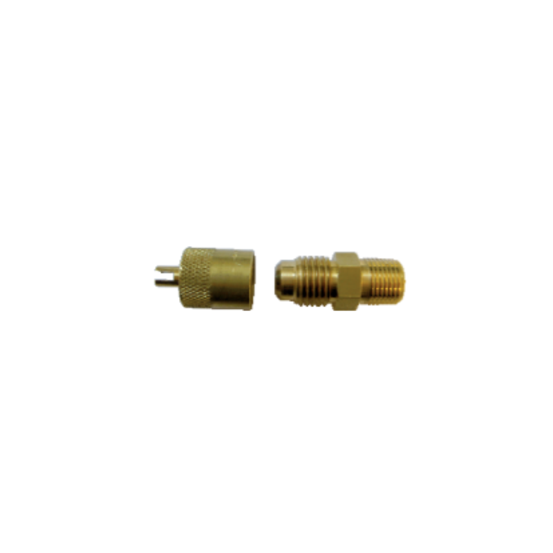VANNE SCHRADER/VISSER 1/4SAE*1/4NPT