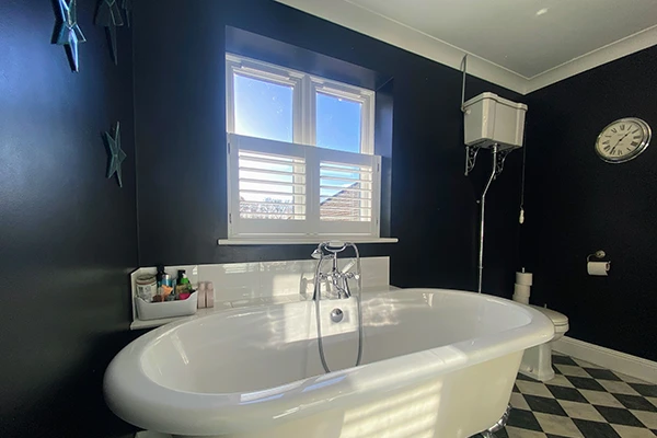 Privacy Split Shutters