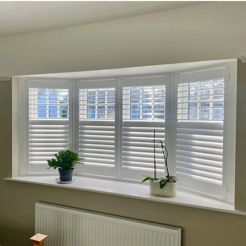 Shutters with large Louvre
