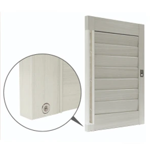 Recessed magnets