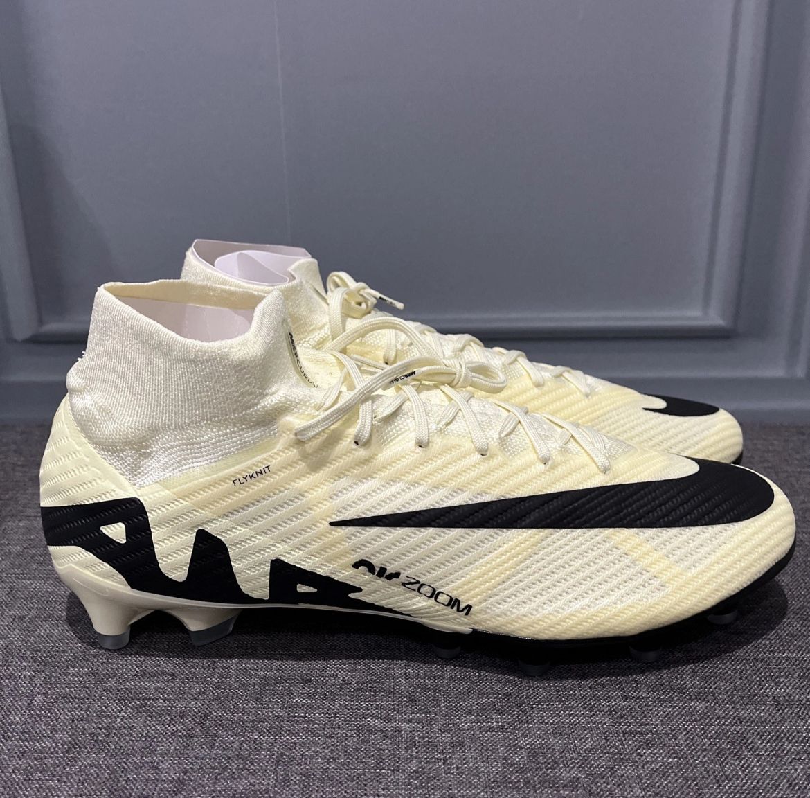 Nike Zoom Superfly 9 Elite AG - Lemonade/Black