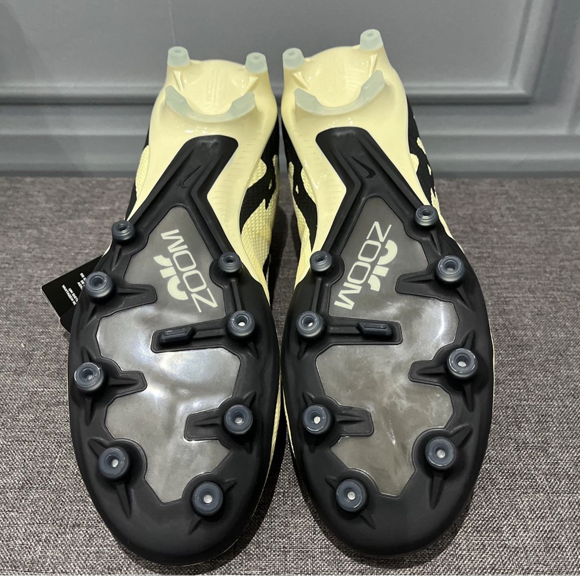 Nike Zoom Superfly 9 Elite AG - Lemonade/Black