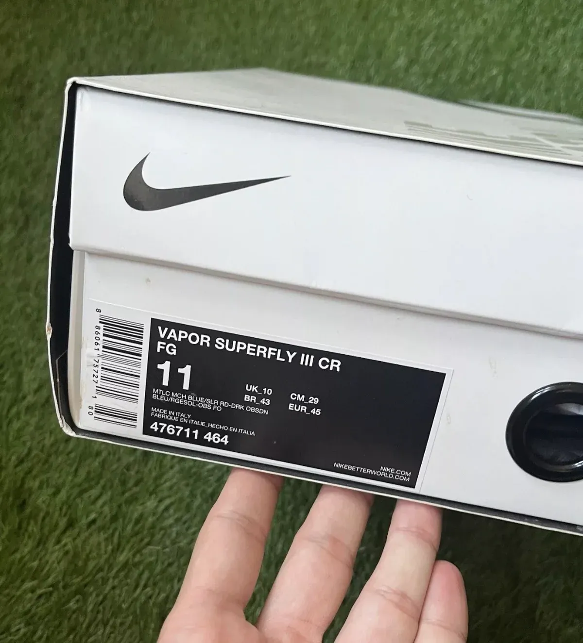 Nike Mercurial Vapor Superfly III FG