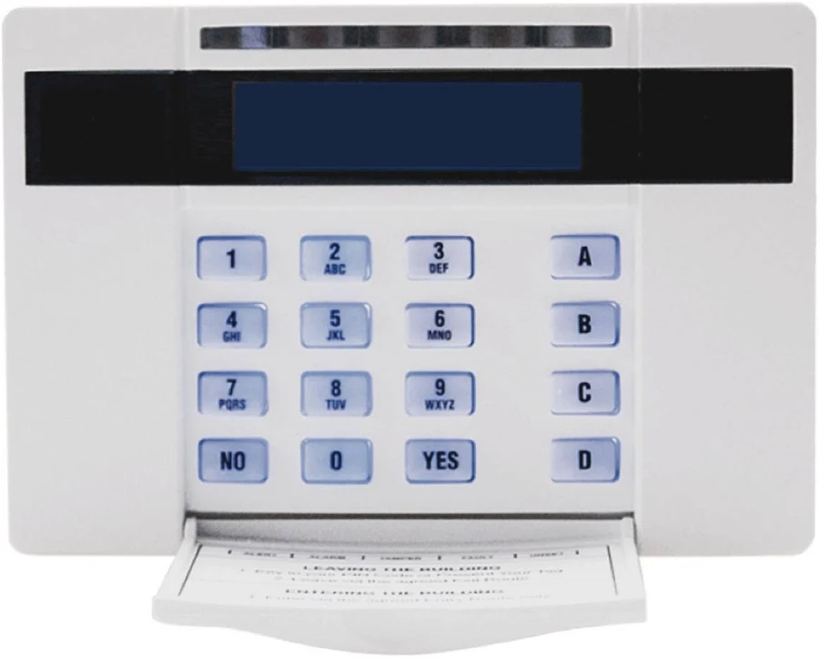 wired security keypad