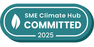 SME Climate Hub Committed 2025 Badge