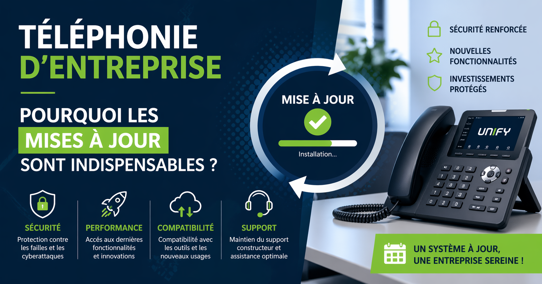Pourquoi mettre à jour votre système de téléphonie d’entreprise est essentiel ?