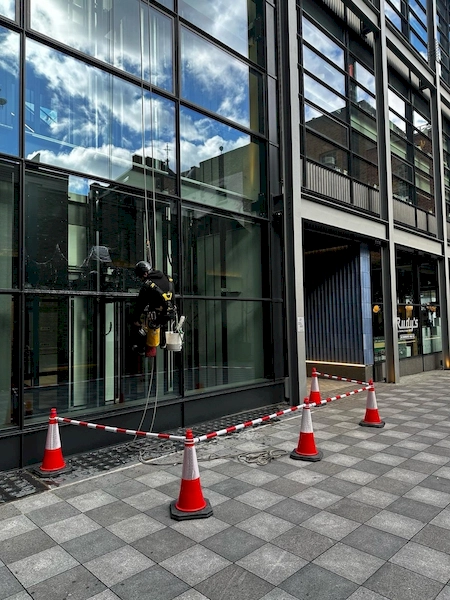 Rope Access Window Clean