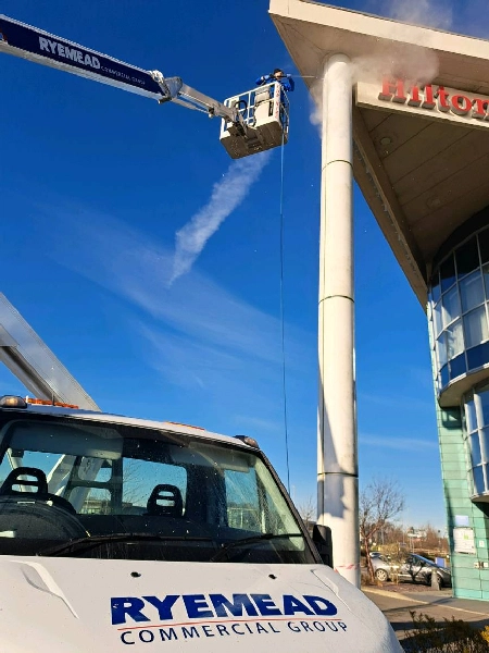 Hilton Facade Cleaning