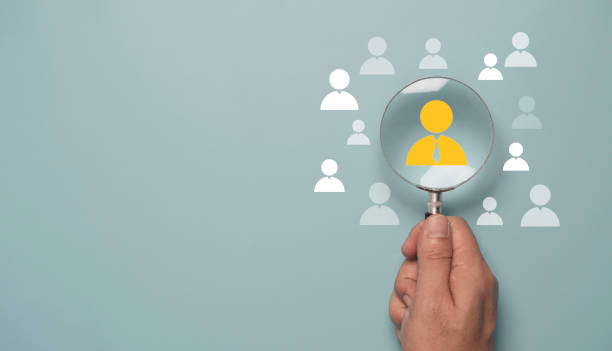Magnifying glass focuses on ideal candidate