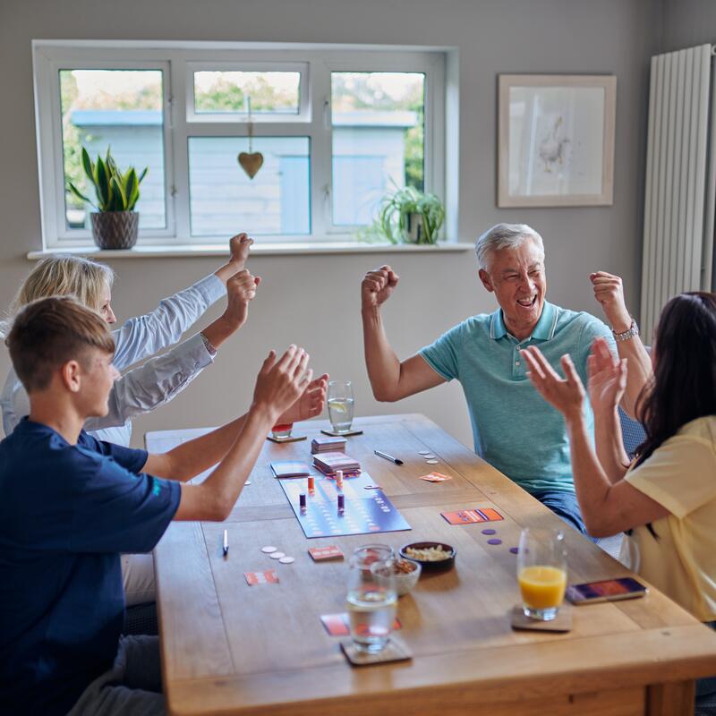 the Popmaster family board game