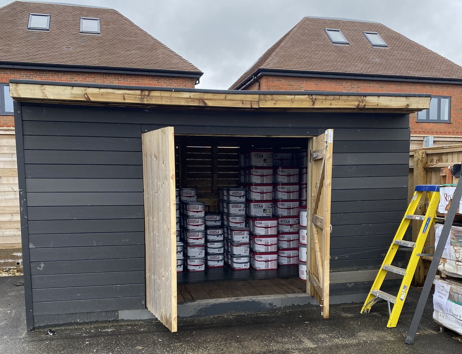 Tadleys New Shed!