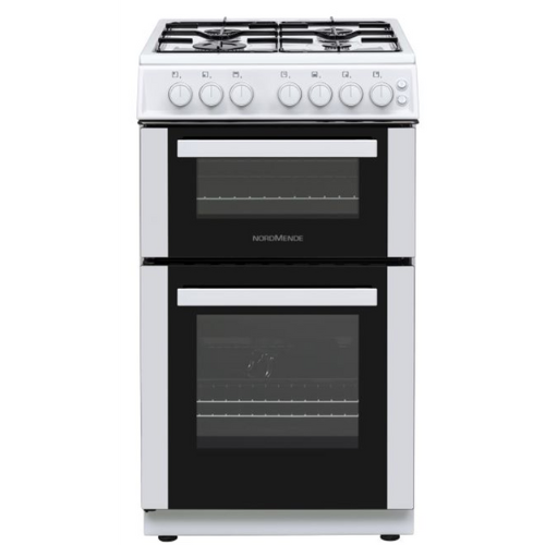 FS 50cm Twin Cavity LPG Gas Cooker White