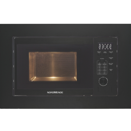 20L Built In Microwave + Grill Black