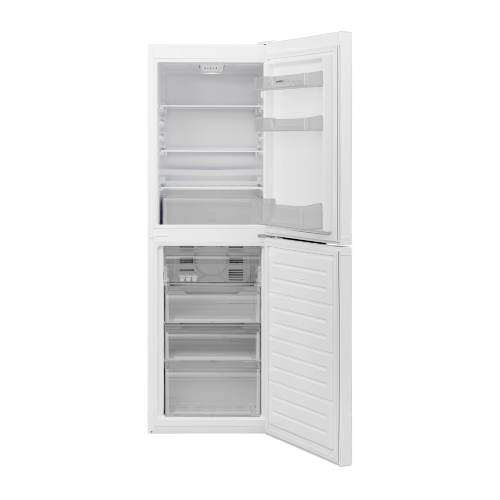 54cm Freestanding 166cm NoFrost Fridge Freezer White