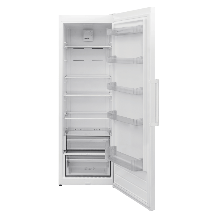 60cm Freestanding 186cm Tall Larder Fridge White