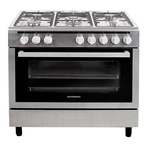 F/S 90cm Range Cooker Hybrid Stainless Steel
