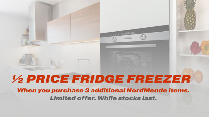 Half Price Fridge Freezer