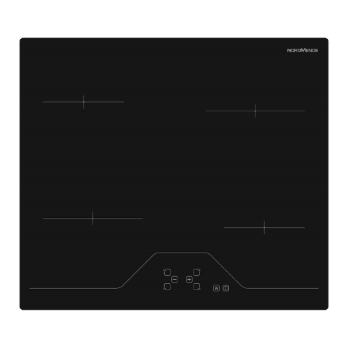 NordMende 60cm 4 x Zone Touch Control Ceramic Hob Black
