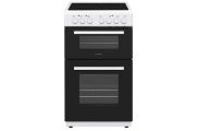 NordMende FS 50cm Twin Cavity Electric Fan Cooker with Ceramic Top White