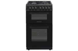 FS 50cm Twin Cavity LPG Gas Cooker Black