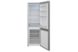 54cm Freestanding 170cm Low Frost Fridge Freezer Silver